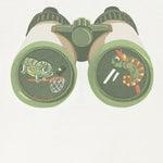 Maglietta interattiva binocolo neonato 