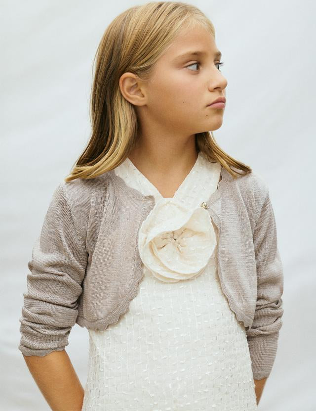 Cardigan tricot basic ragazza 