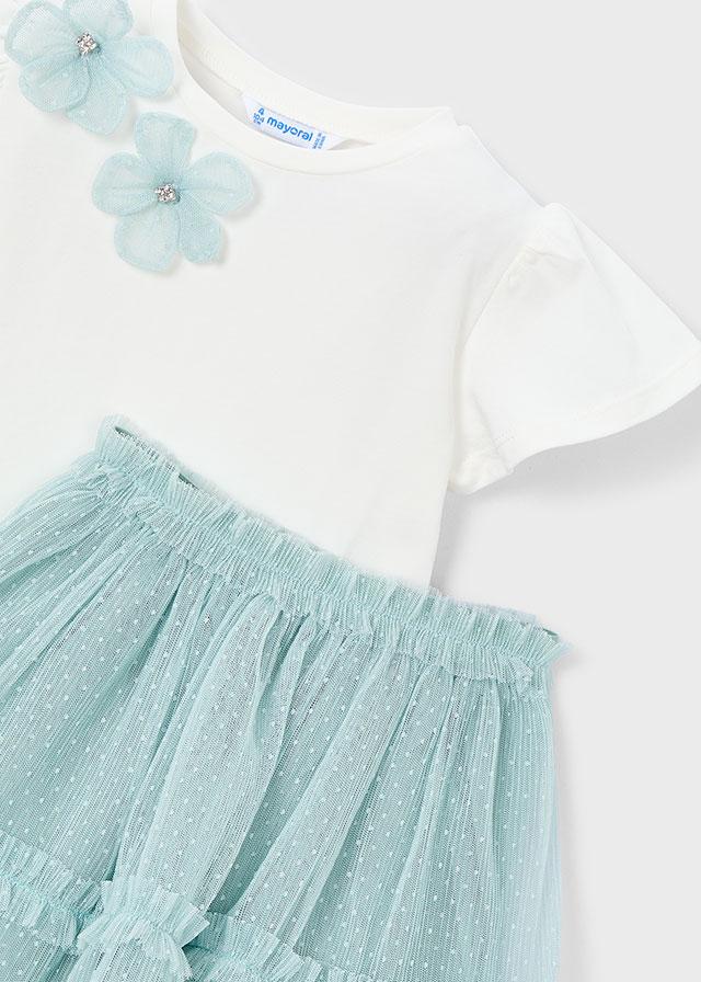 Completo gonna tutlle bambina 
