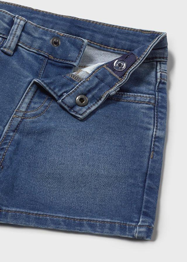 Bermuda soft denim 5t asche neonato 