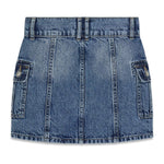 Gonna in denim cargo ragazza Guess 