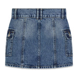 Gonna in denim cargo ragazza Guess 