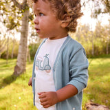 Cardigan collo a V neonato 