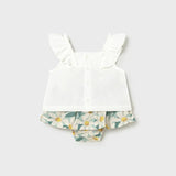 Completo gonna e blusa neonata 