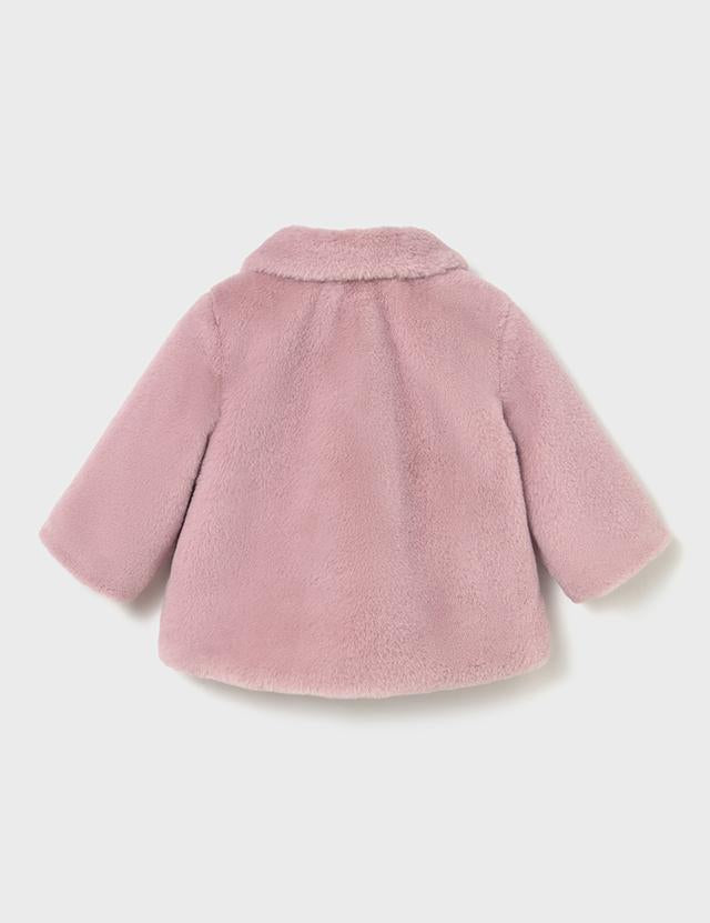 Cappotto pelliccia neonata mayoral 