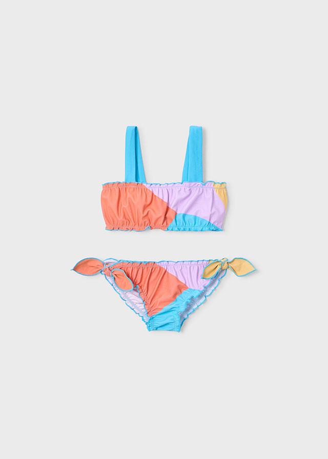 Bikini stampato bambina 