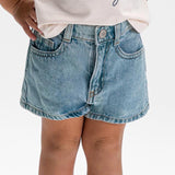 Pantaloncino jeans basic bambina 
