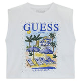 Canotta oversize boxy fit ragazza Guess 