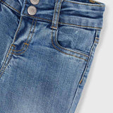 Jeans flare blue denim bambina 