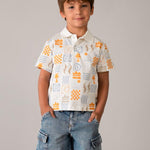 Bermuda denim cargo bambino 