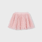 Gonna in tulle con fantasie 