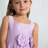 Vestito cerimonia fiore bambina 