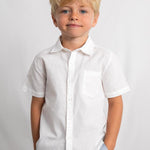 Camicia in lino bambino 