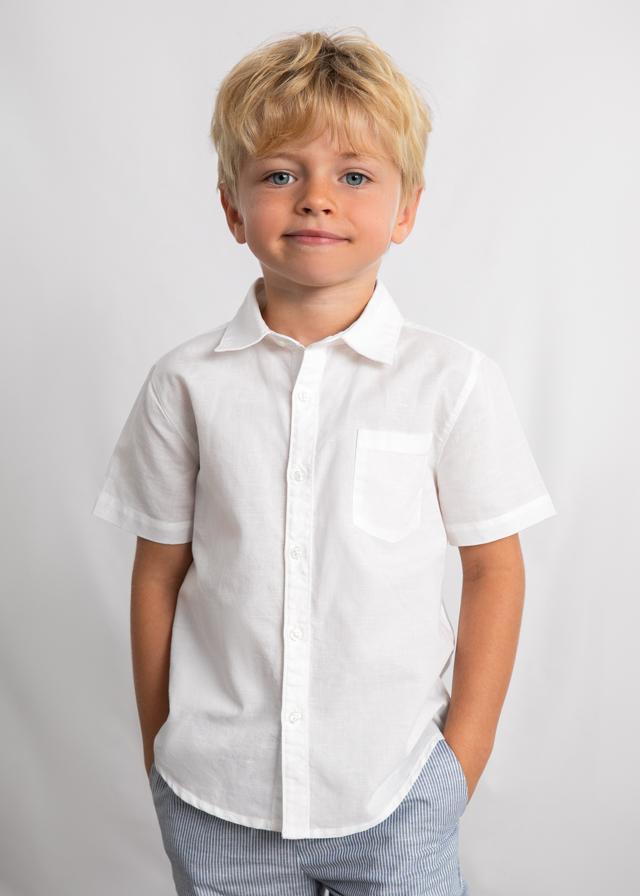 Camicia in lino bambino 