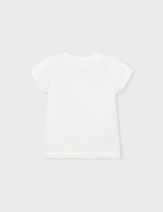 Maglietta fiore basic neonata 