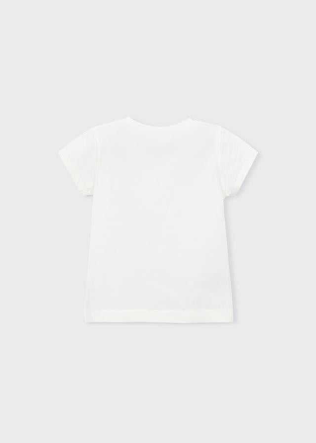 Maglietta fiore basic neonata 