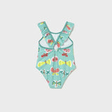 Costume stampato neonata 