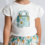 Maglietta serigrafia bambina 