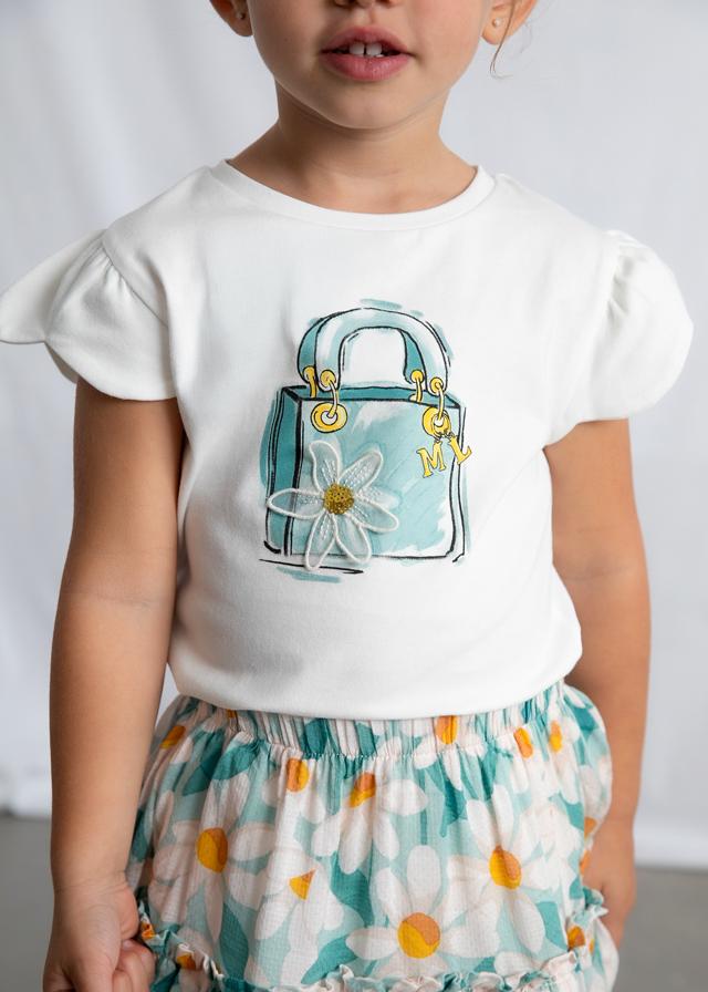 Maglietta serigrafia bambina 
