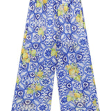 Pantalone chiffon palazzo ragazza Guess 