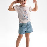Pantaloncino jeans basic bambina 