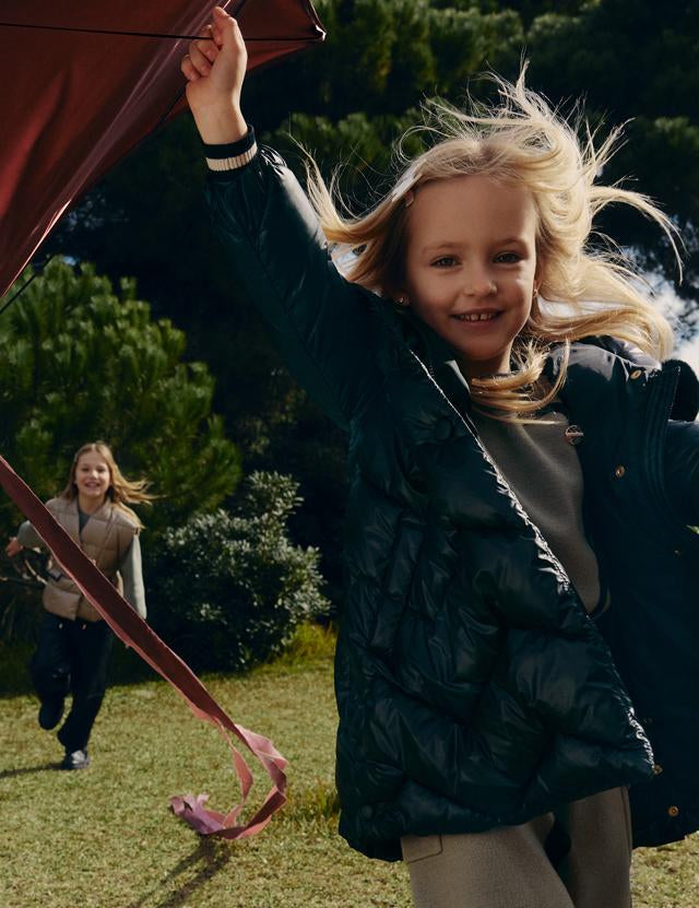 Giaccone lungo trapuntato NEONATA Abel e lula 