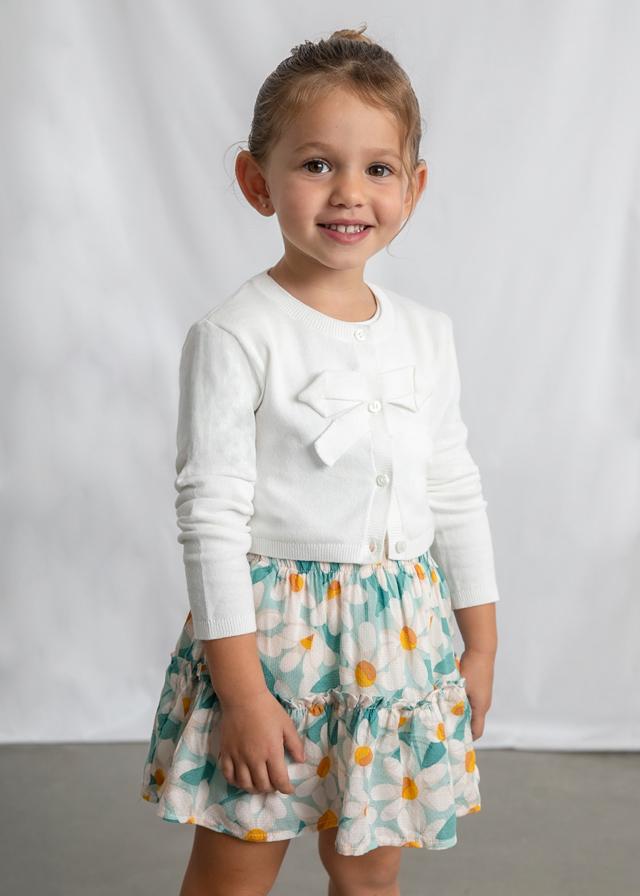 Cardigan tricot basic bambina 