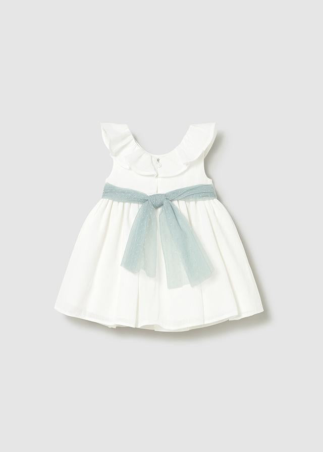 Vestito fascia tulle neonata 