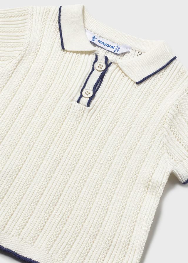 Polo tricot neonata 