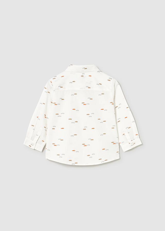 Camicia m/l stampata neonato mayoral 