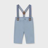 Pantalone lungo bretelle neonato 