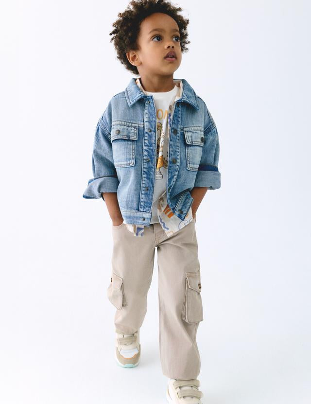 Pantalone cargo bambino 