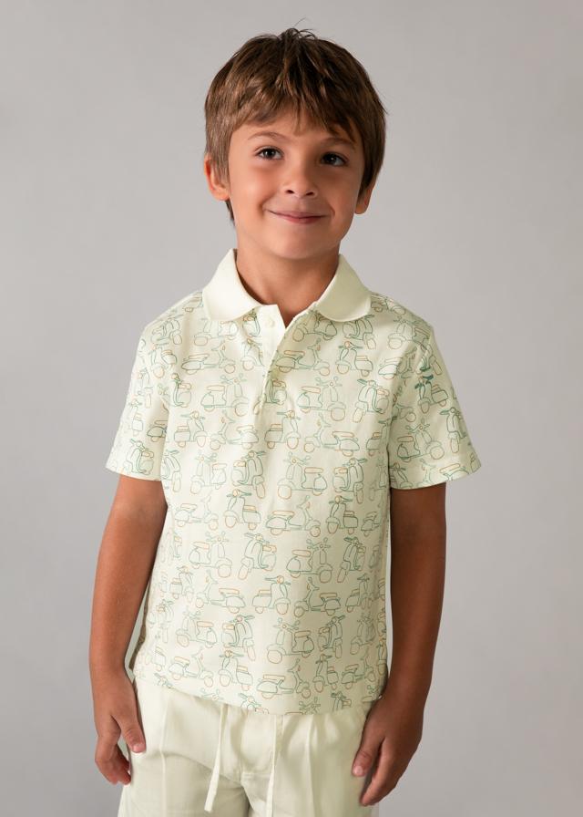 Polo stampata bambina 