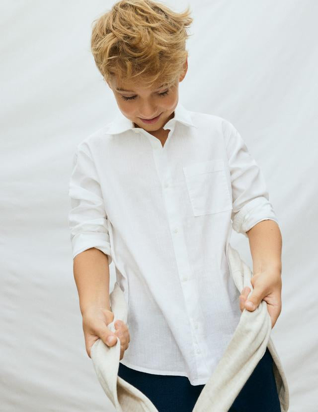 Camicia manica lunga ragazzo 