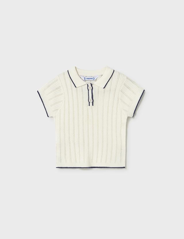 Polo tricot neonata 