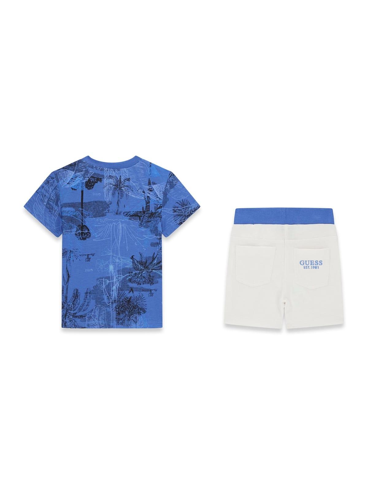 Completo t-shirt e bermuda neonato Guess 