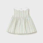 Vestito righe neonata 