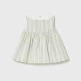 Vestito righe neonata 