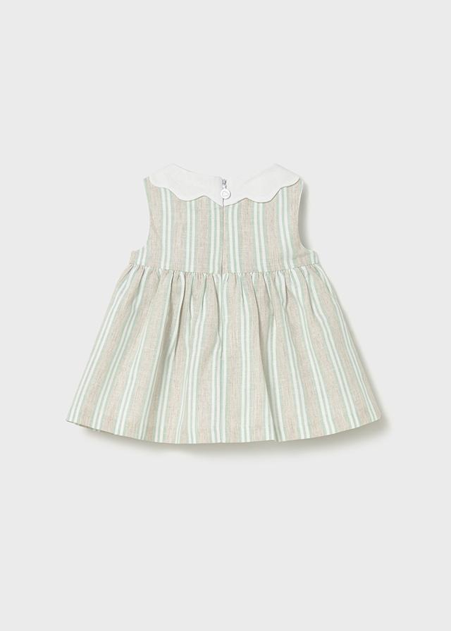 Vestito righe neonata 