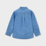 Camicia jeans manica lunga bambino 