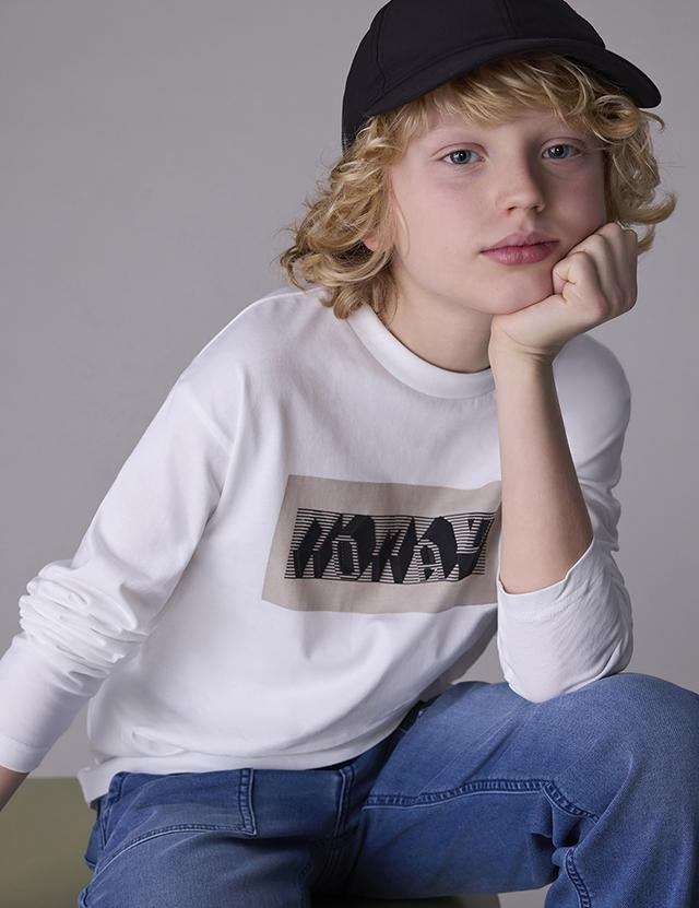 Camiseta m/l "nomad"Ragazzo MAYORAL 