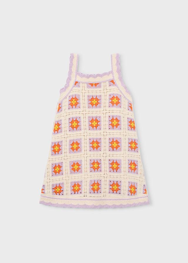 Vestito crochet bambina 
