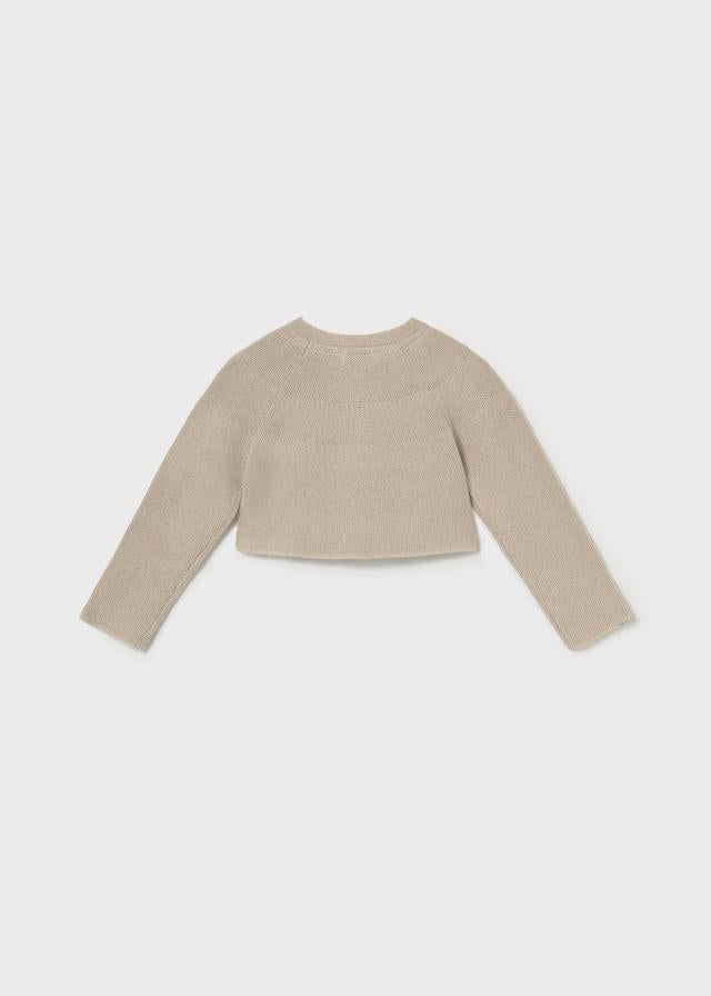 Cardigan basic tricot neonata 