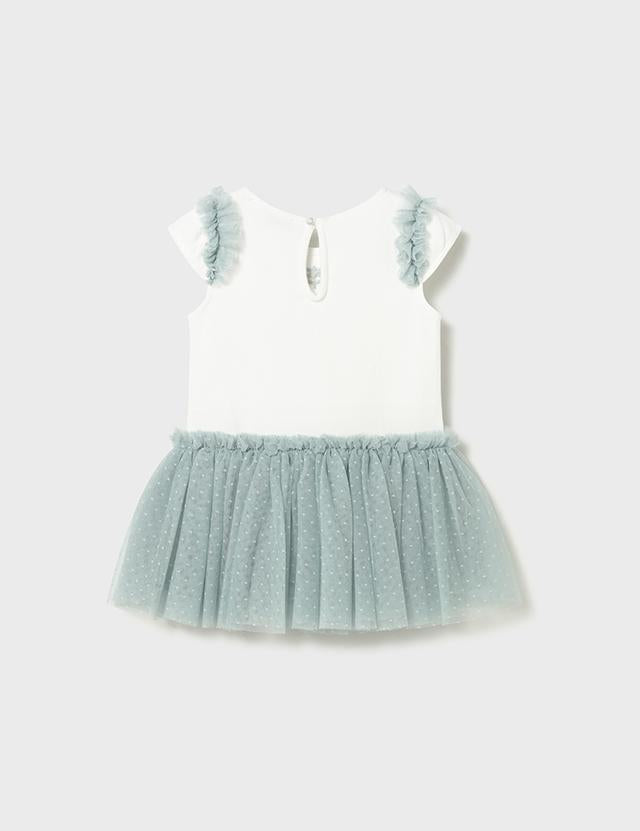 Vestito combinato con tutù neonata 