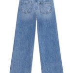 Jeans palazzo con rotture ragazza Guess 