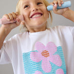 Maglietta spalle calate bambina 