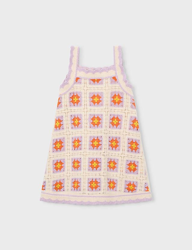 Vestito crochet bambina 