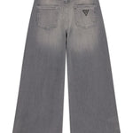 Jeans palazzo con strass ragazza Guess 