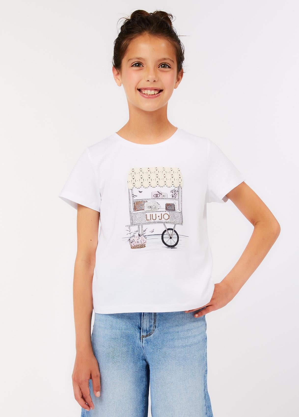 T-Shirt ragazza LiuJo 
