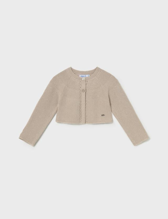 Cardigan basic tricot neonata 